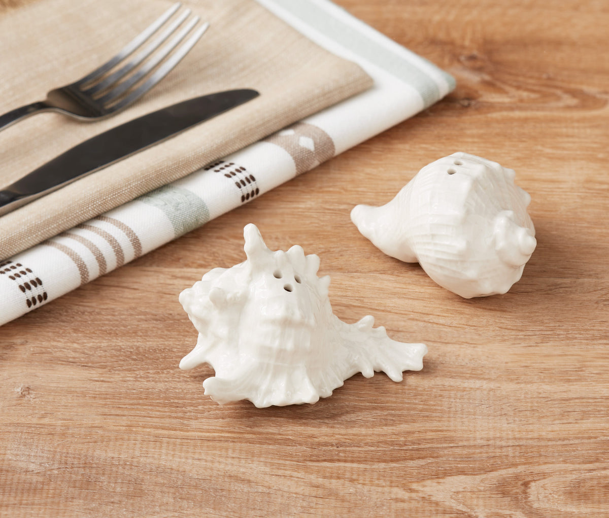 Seashells Salt and Pepper Shaker Set – DII Home Store
