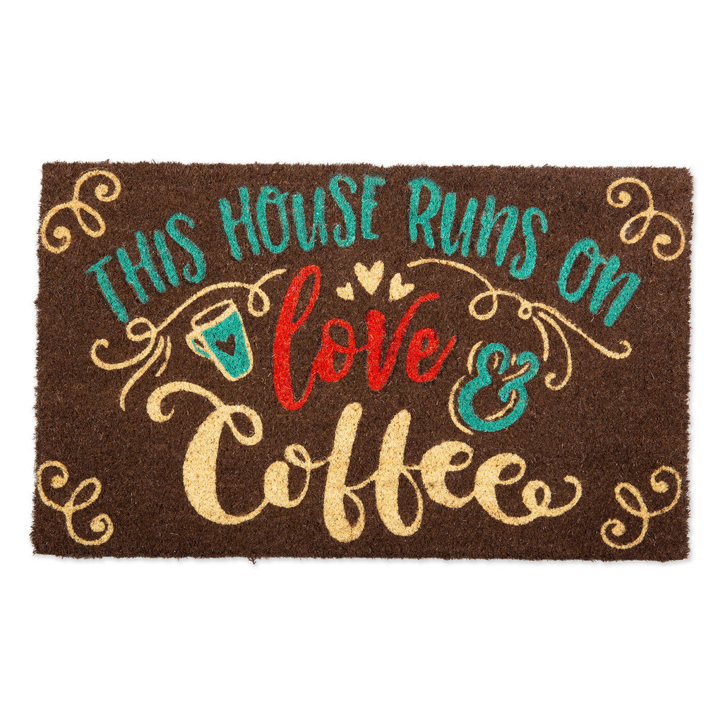 Love & Coffee Doormat