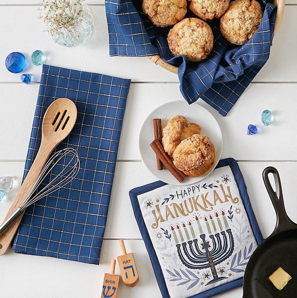 Hanukkah Potholder Gift set of 3