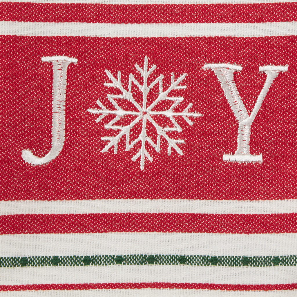 Joy Snowflake Dishtowel Set of 3