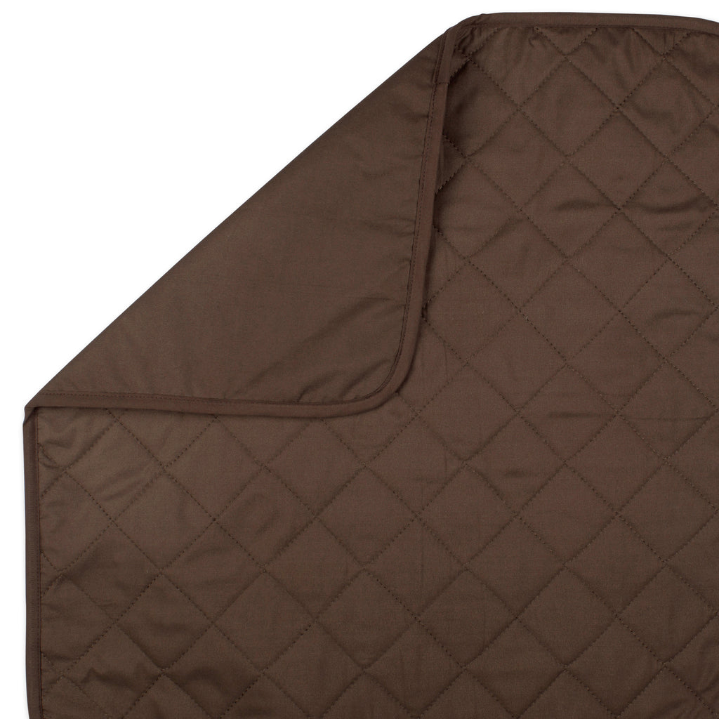 Absorbent Washable Chair Seat Protector Pad Chocolate