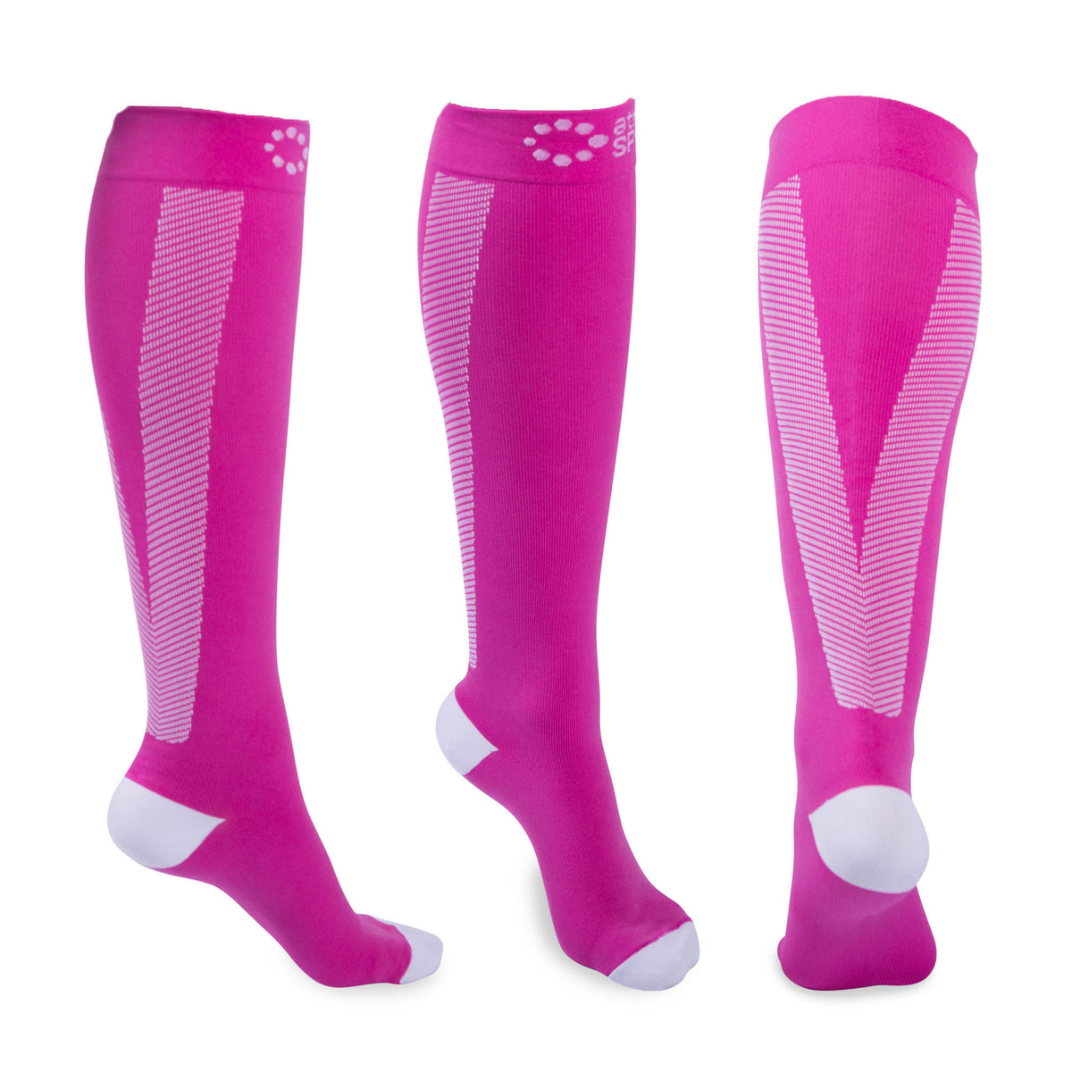 DII Compression Socks Hot Pink S/M