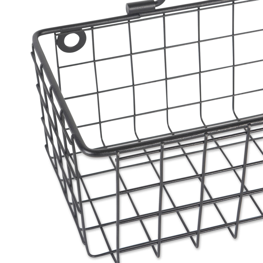 DII Wire Wall BasketSet of 2 Small Grey