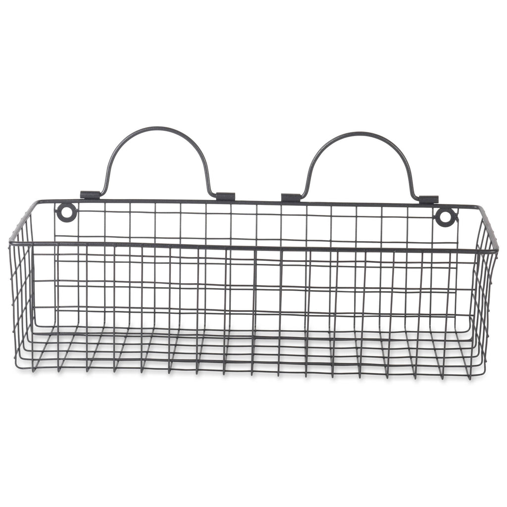 DII Wire Wall BasketSet of 2 Medium Black