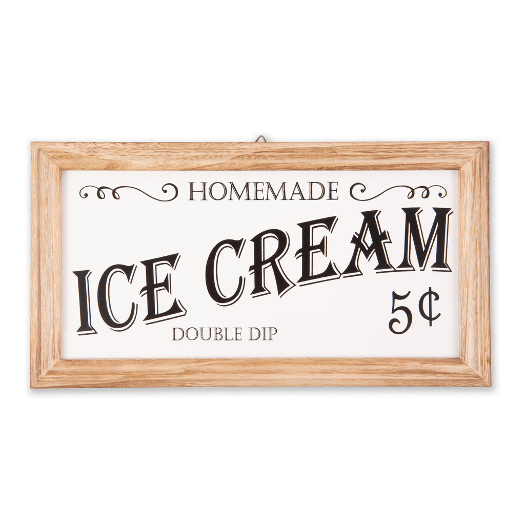 Farmhouse Ice Cream Sign