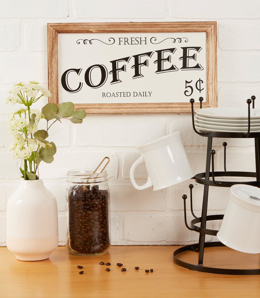DII Farmhouse Coffee Sign