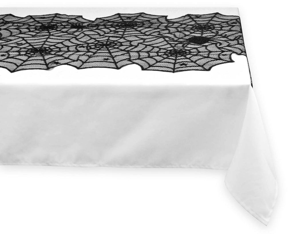 Halloween Lace Table Runner, 18x72"