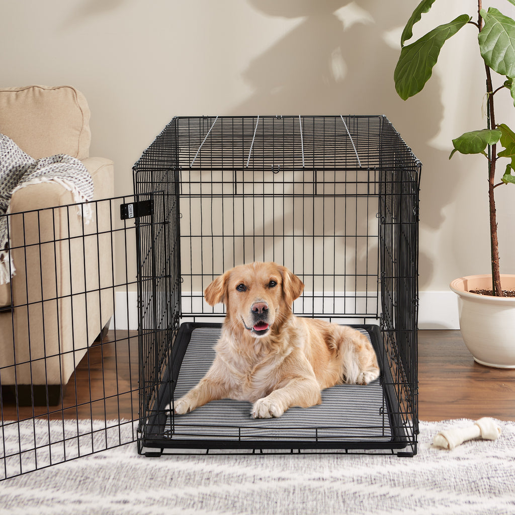 XXX-Large Gray Striped Cage Mat