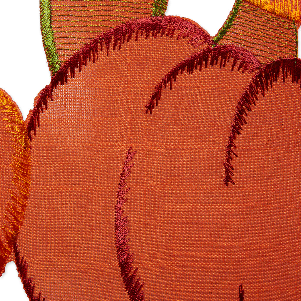 DII Embroidered Pumpkins Table Runner, 14x70"