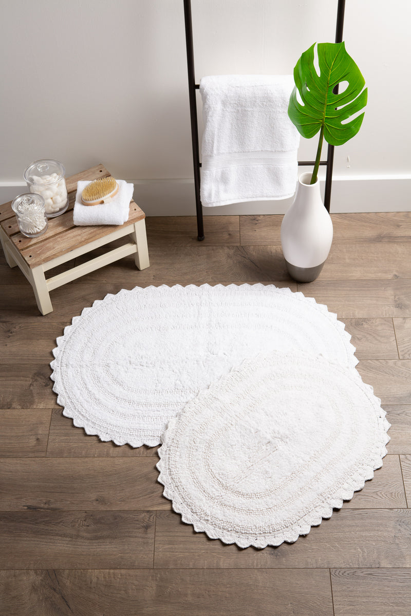 Honey Gold Small Oval Crochet Bath Mat – DII Home Store