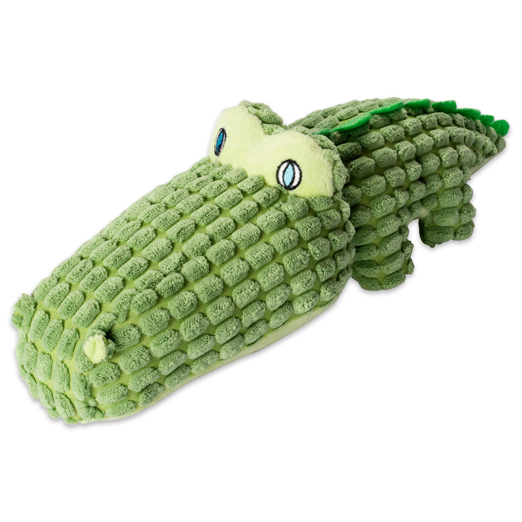 Alligator Plush With Squeaker Pet Toy