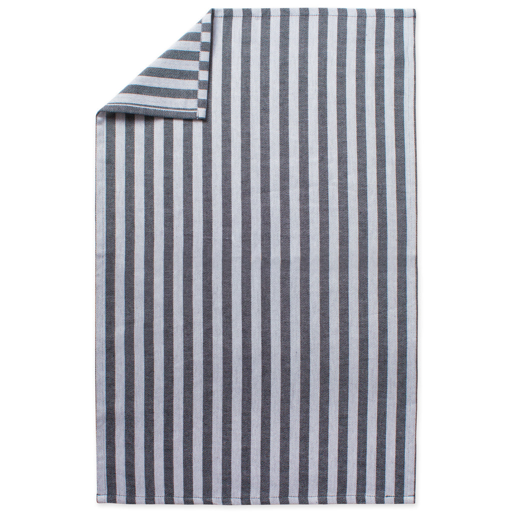 Black & White Stripe Dishtowel Set of 3