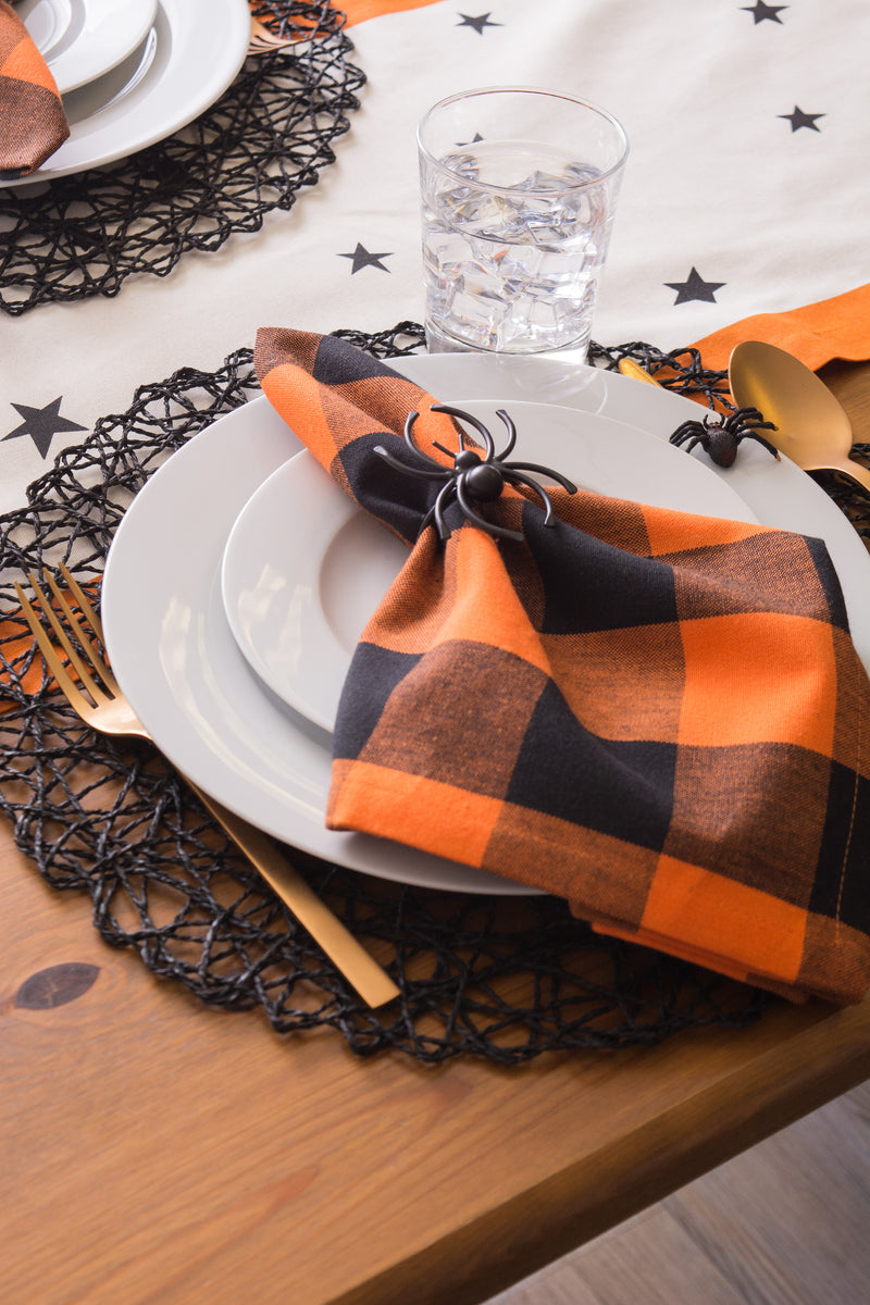 Orange Buffalo Check Napkin Set of 6 – DII Home Store