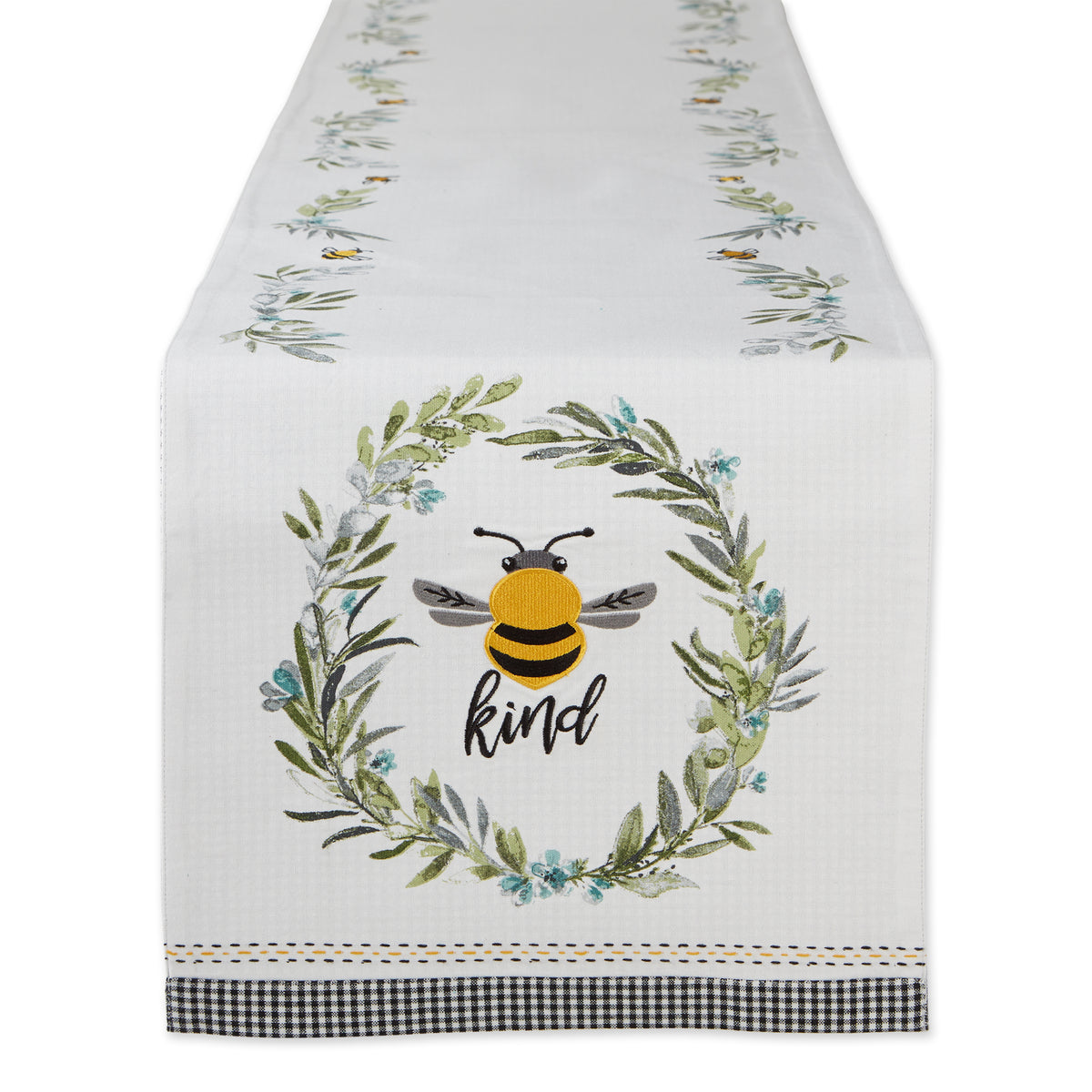 Bee & Willow™ Gingham Bee 72-Inch Table Runner - Skyway, 72 in - Gerbes  Super Markets