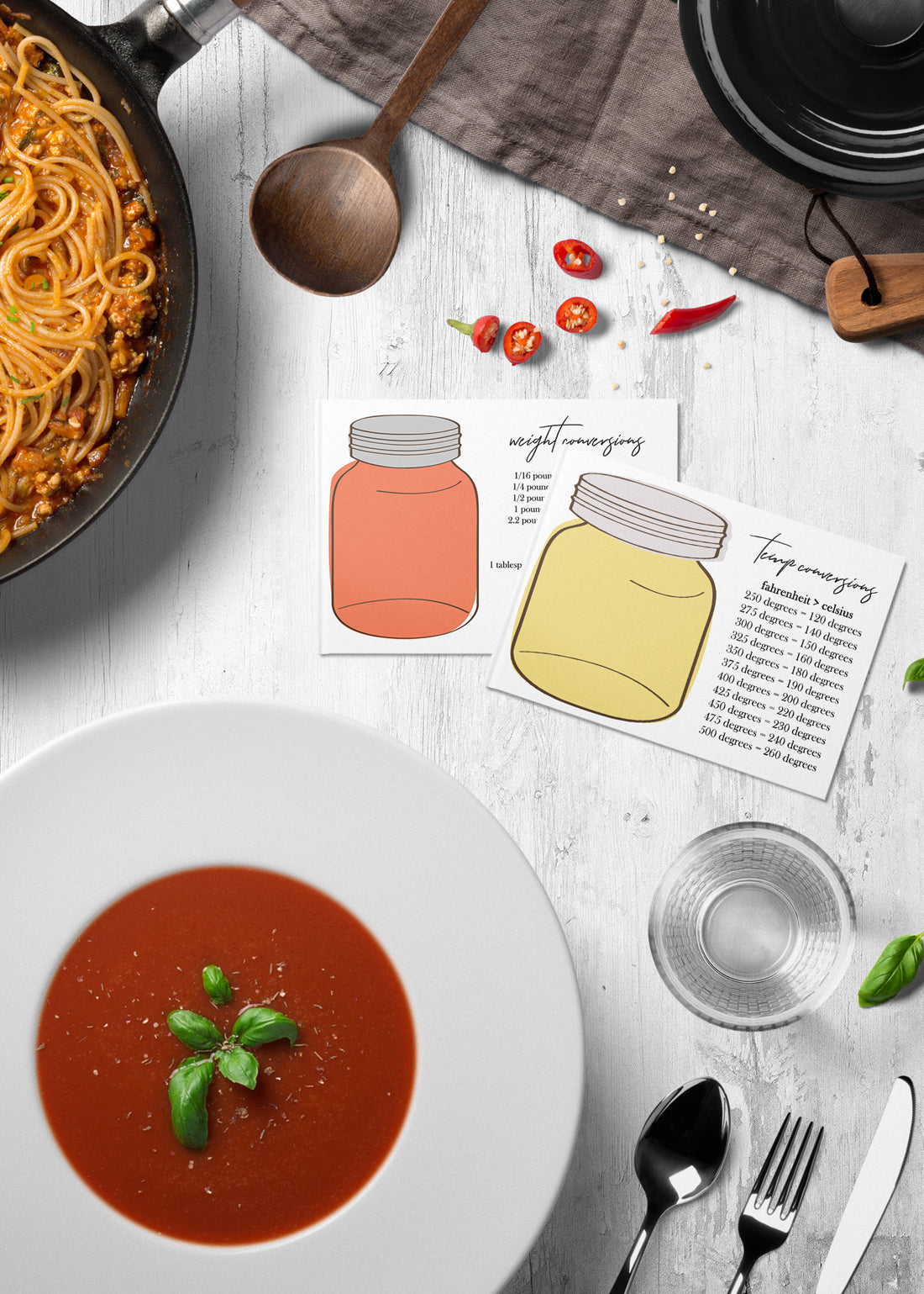 FREE Printable Kitchen Cards – DII Home Store
