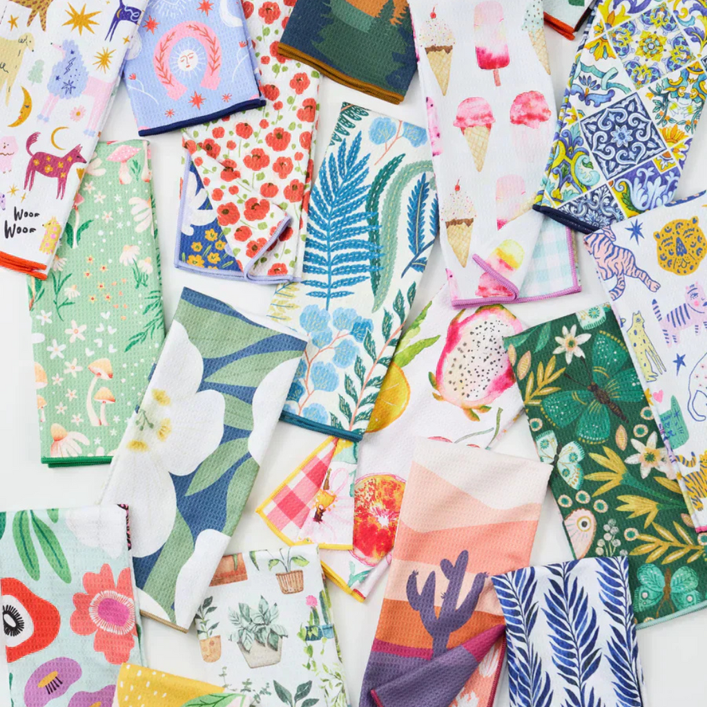 Wipe Out Waste: Eco-Benefits of Microfiber Dishtowels