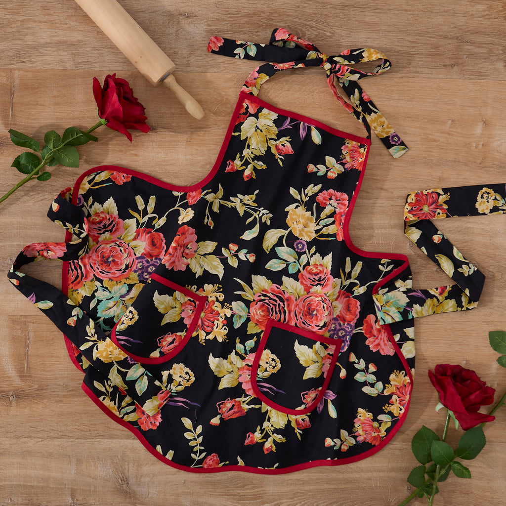 Wild Rose Vintage Apron