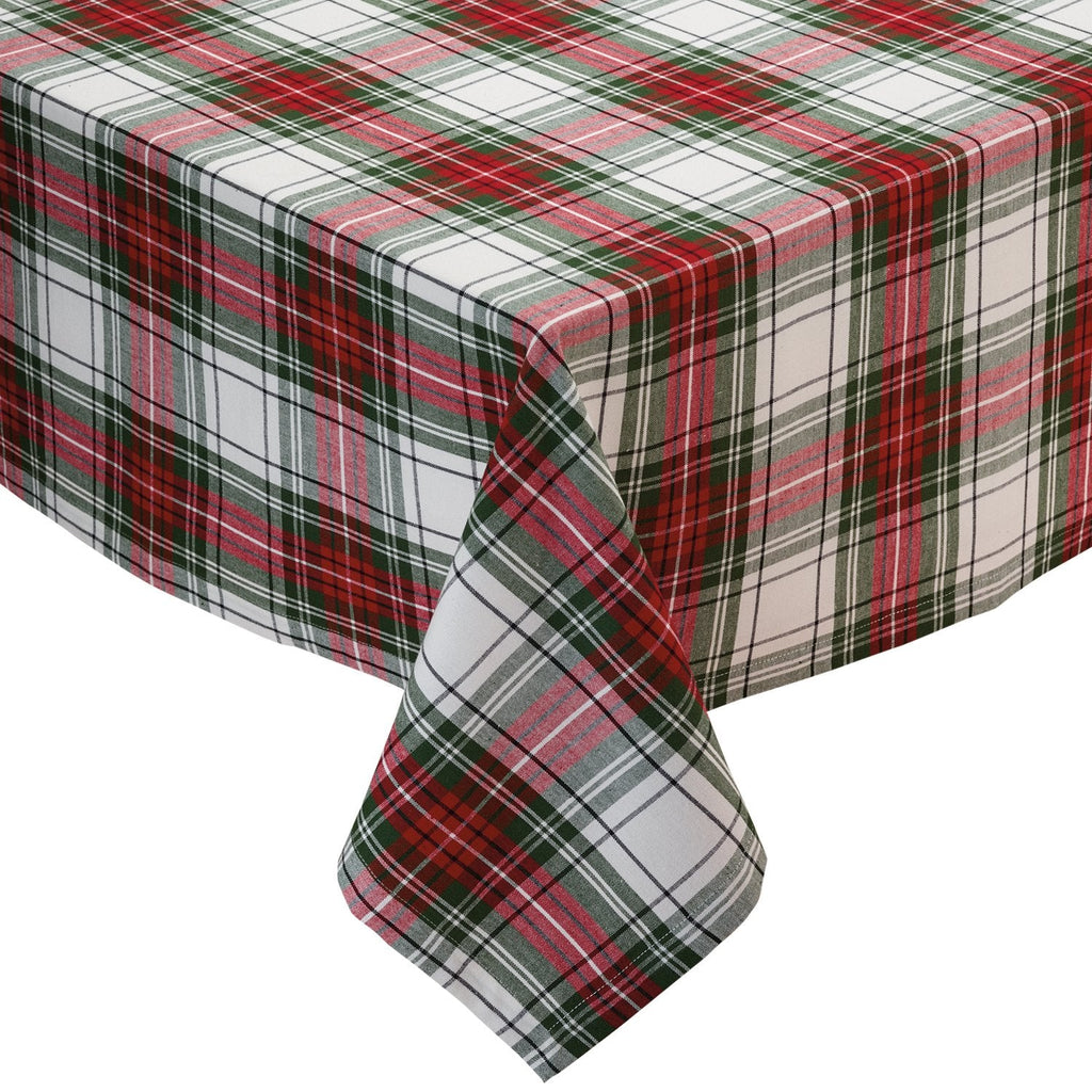 Christmas Plaid Tablecloth