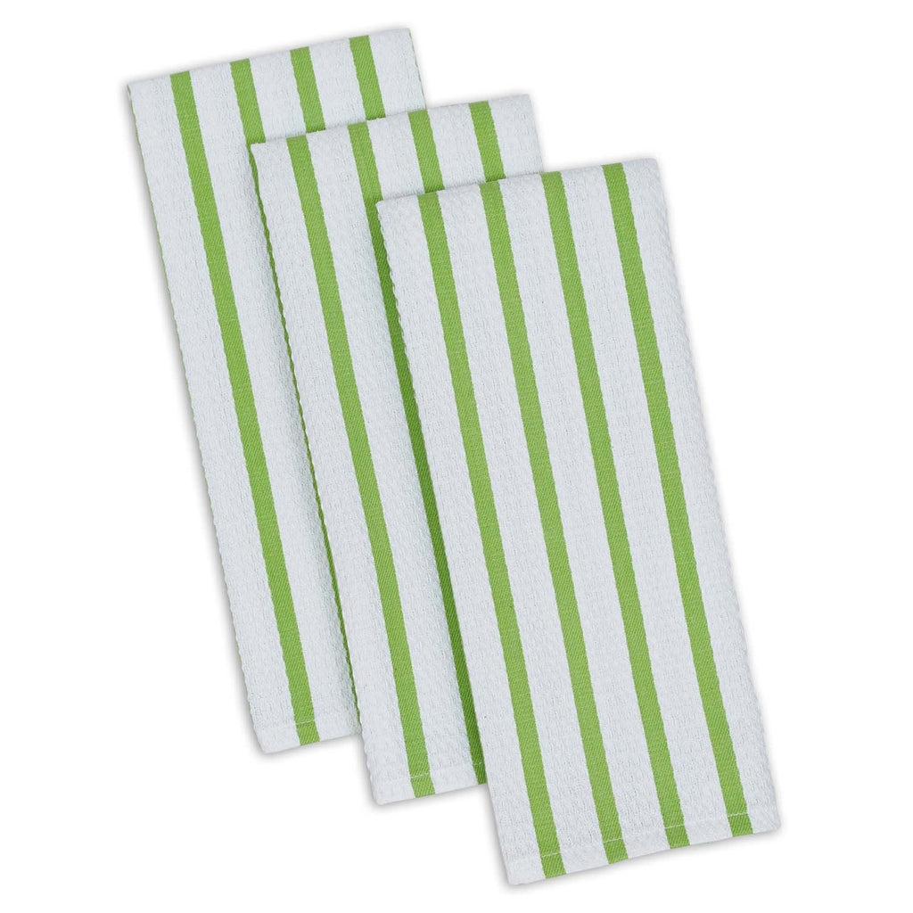 Lime Zest Heavyweight Dishtowel Set of 3 - DII Design Imports