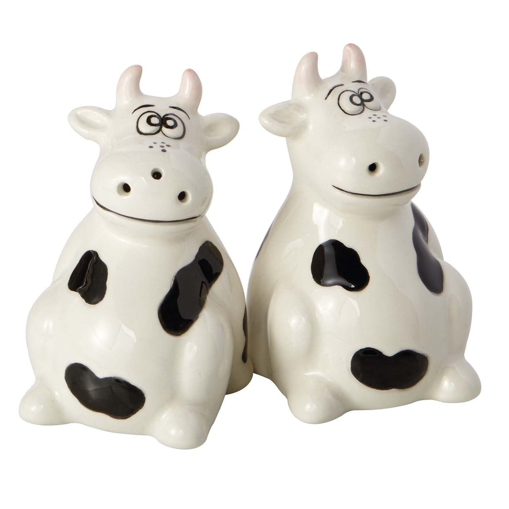 Cows Ceramic Salt & Pepper Shakers - DII Design Imports