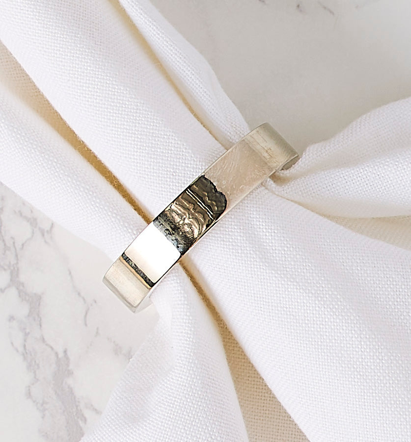 Silver Circle Napkin Ring