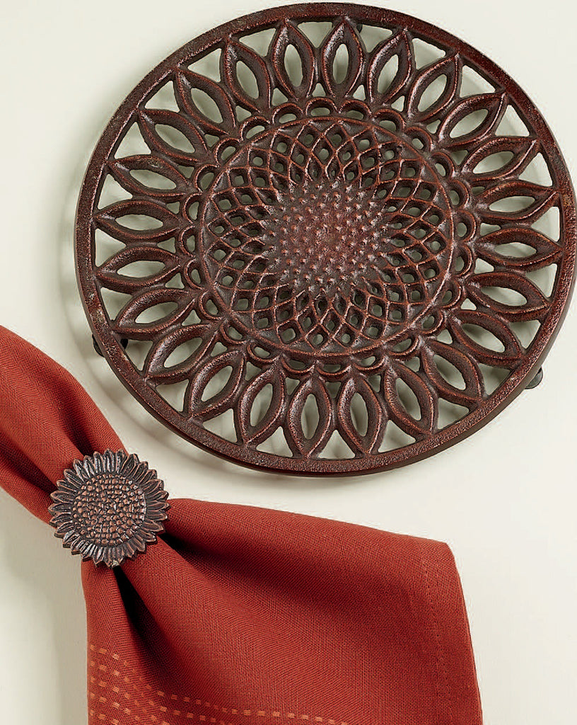 Harvest Sunflower Napkin Ring