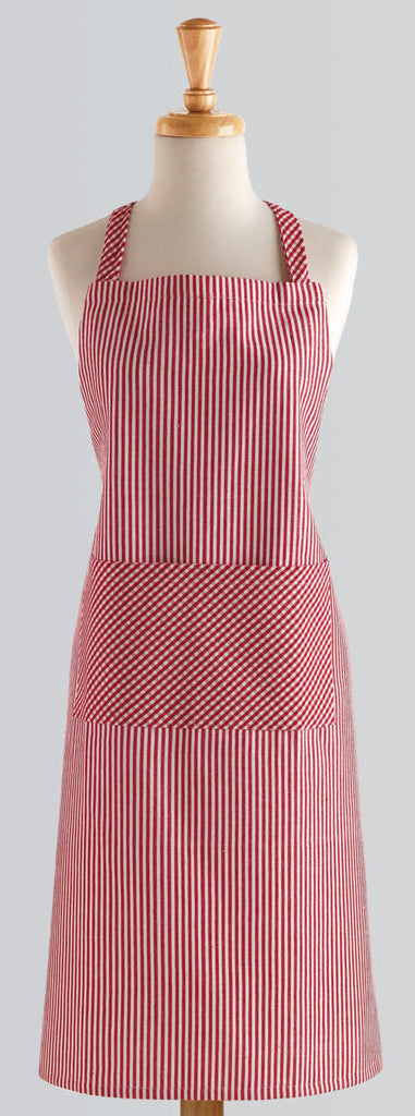 Tango Red Chef Stripe Chefs Apron