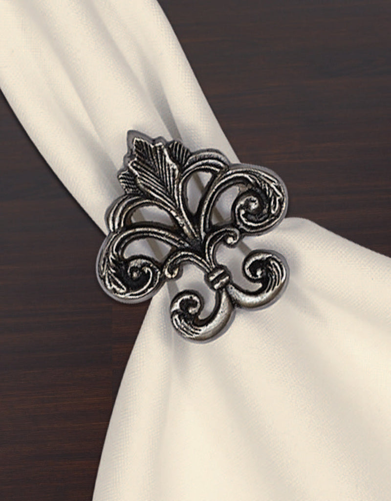 Fleur De Lis Napkin Ring