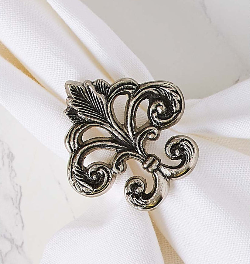 Fleur De Lis Napkin Ring