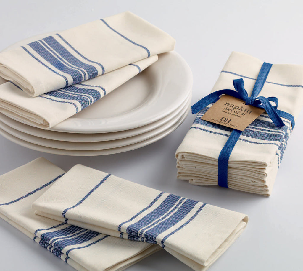 Farm Fresh Stripe Napkin - Set of 4