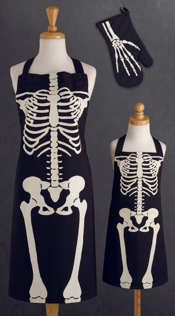 Skeleton Printed Children's Apron