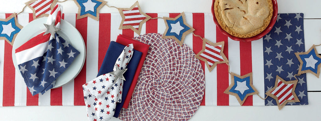 Stars & Stripes Jacquard Napkin