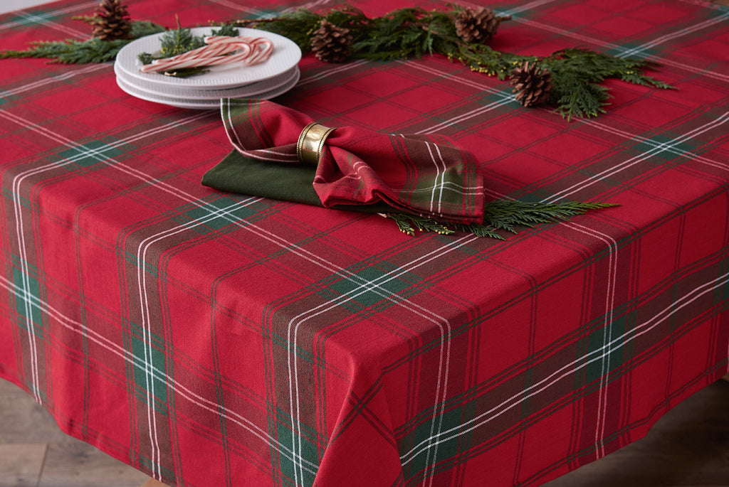 Vintage Tartan Plaid Napkin