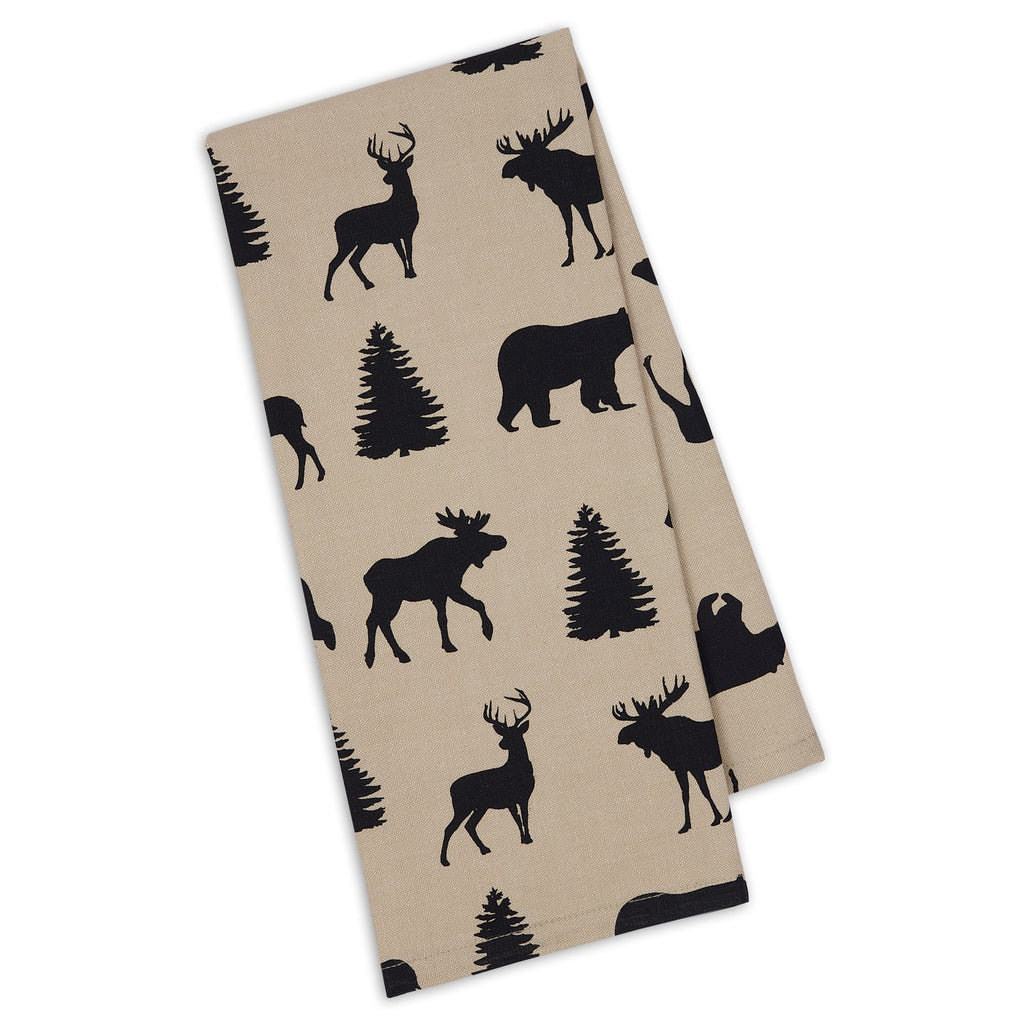 Big Game Printed Dishtowel