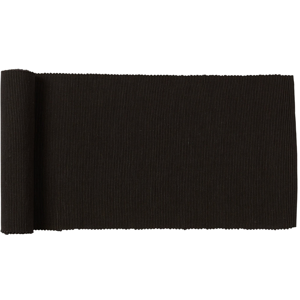 Black Table Runner