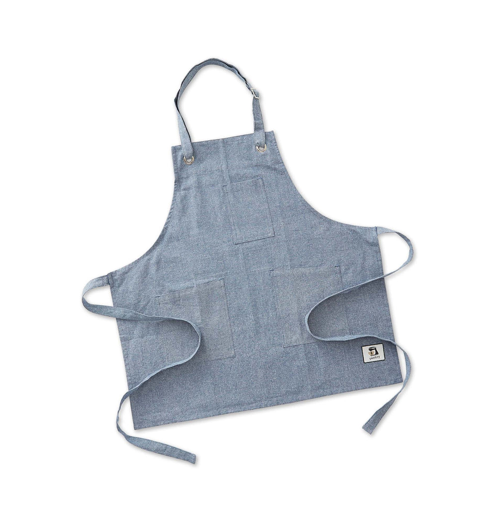 Pantry Apron - Navy Chambray