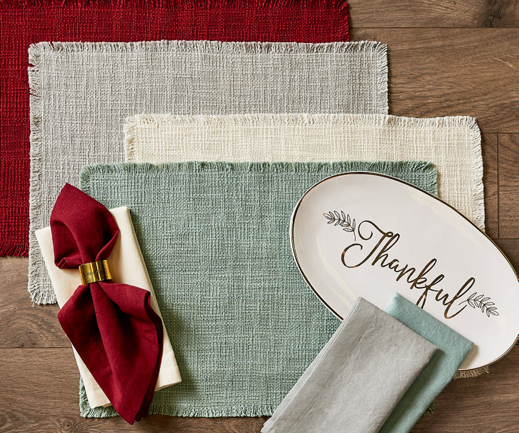 Cranberry Linen Napkin