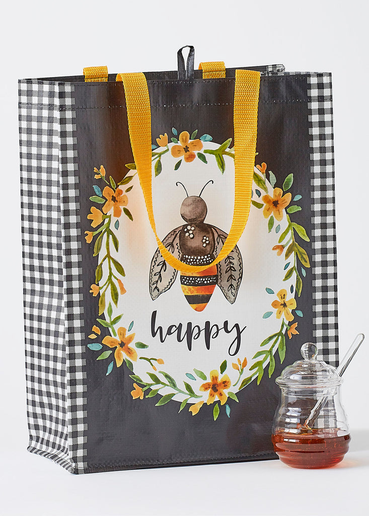 Bee Happy Reuseable Tote