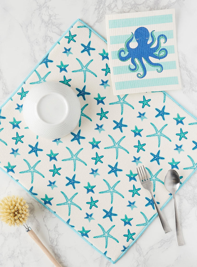 Starfish Dish Drying Mat