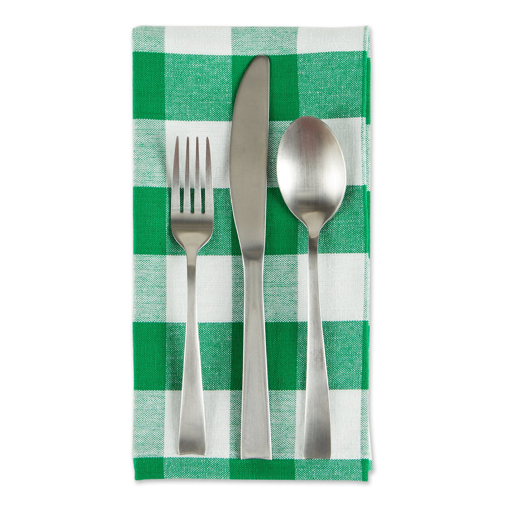 Four Leaf Check Napkin