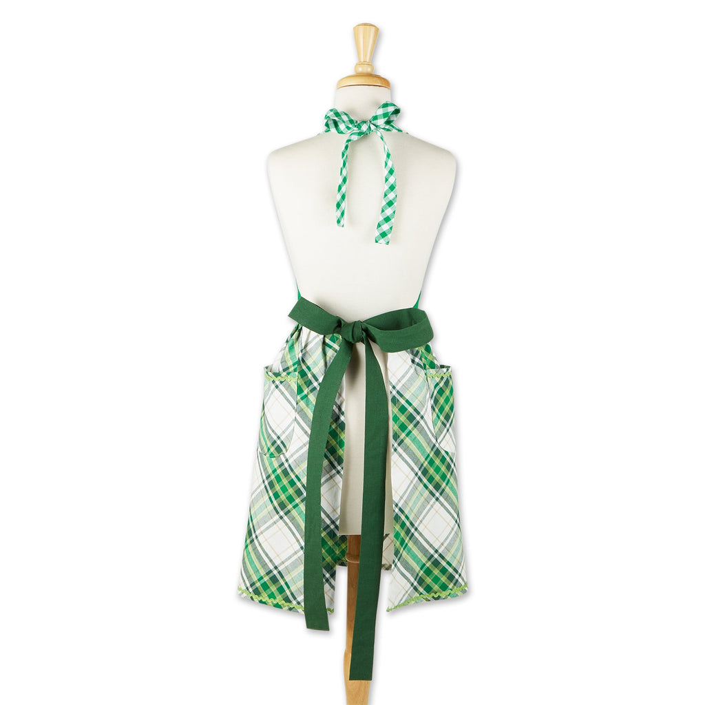 Lucky Clover Embellished Apron