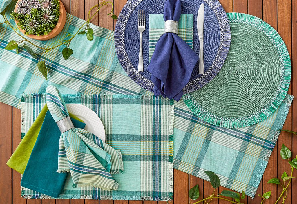 Trellis Plaid Placemat