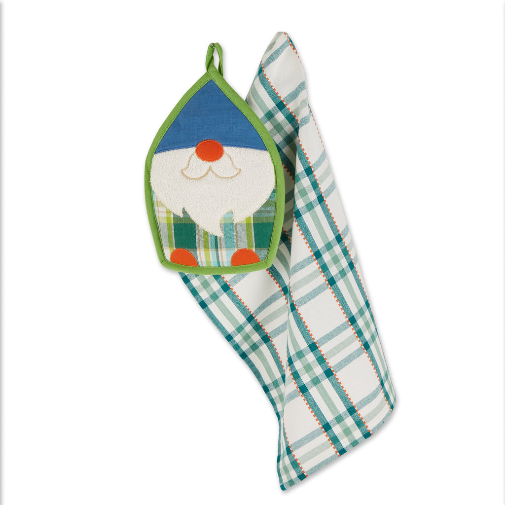 Garden Gnome Potholder Gift Set