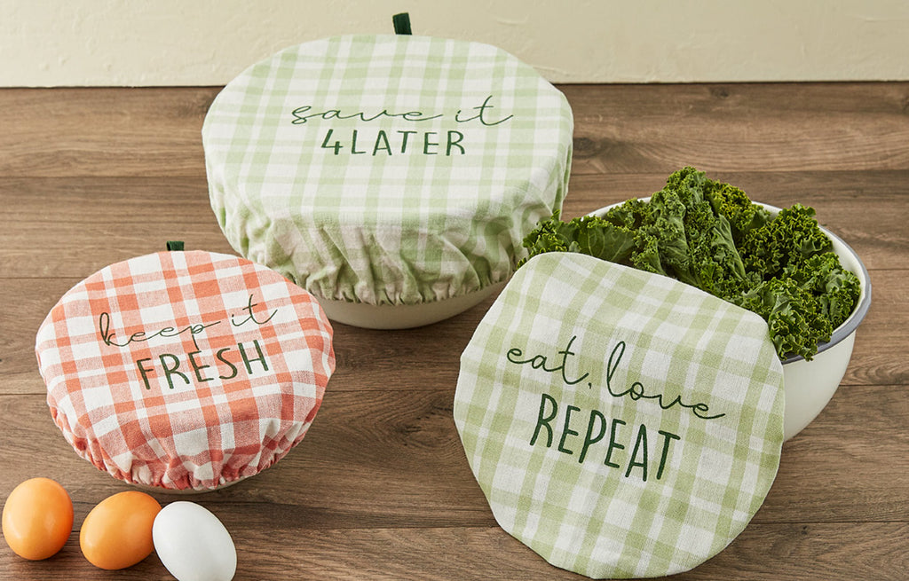 Keep It Fresh Reusable Dish Covers Set Of 3