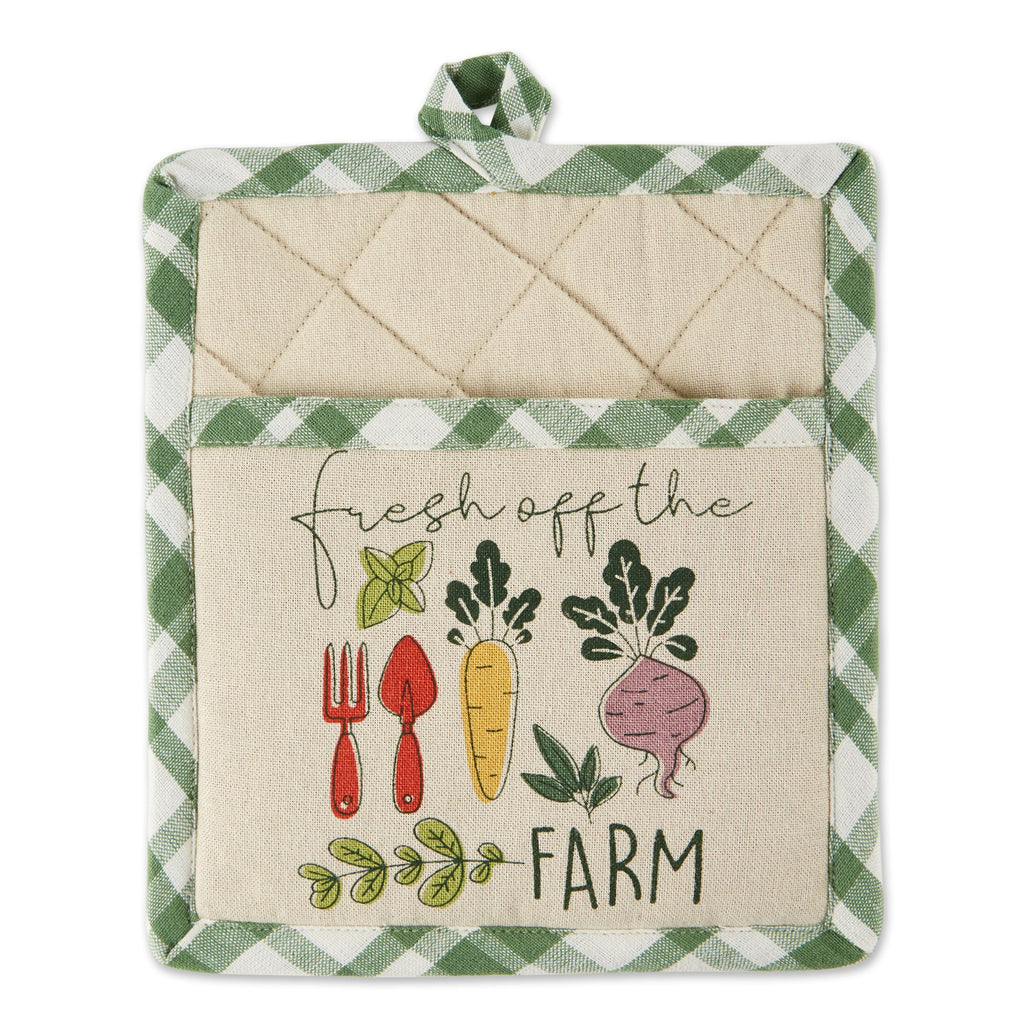 Fresh Off The Farm Potholder Gift Set