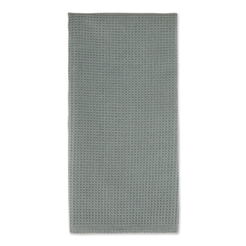 Dove Gray Waffle Dishtowel