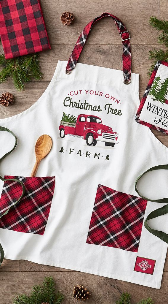 Christmas Tree Farm Apron