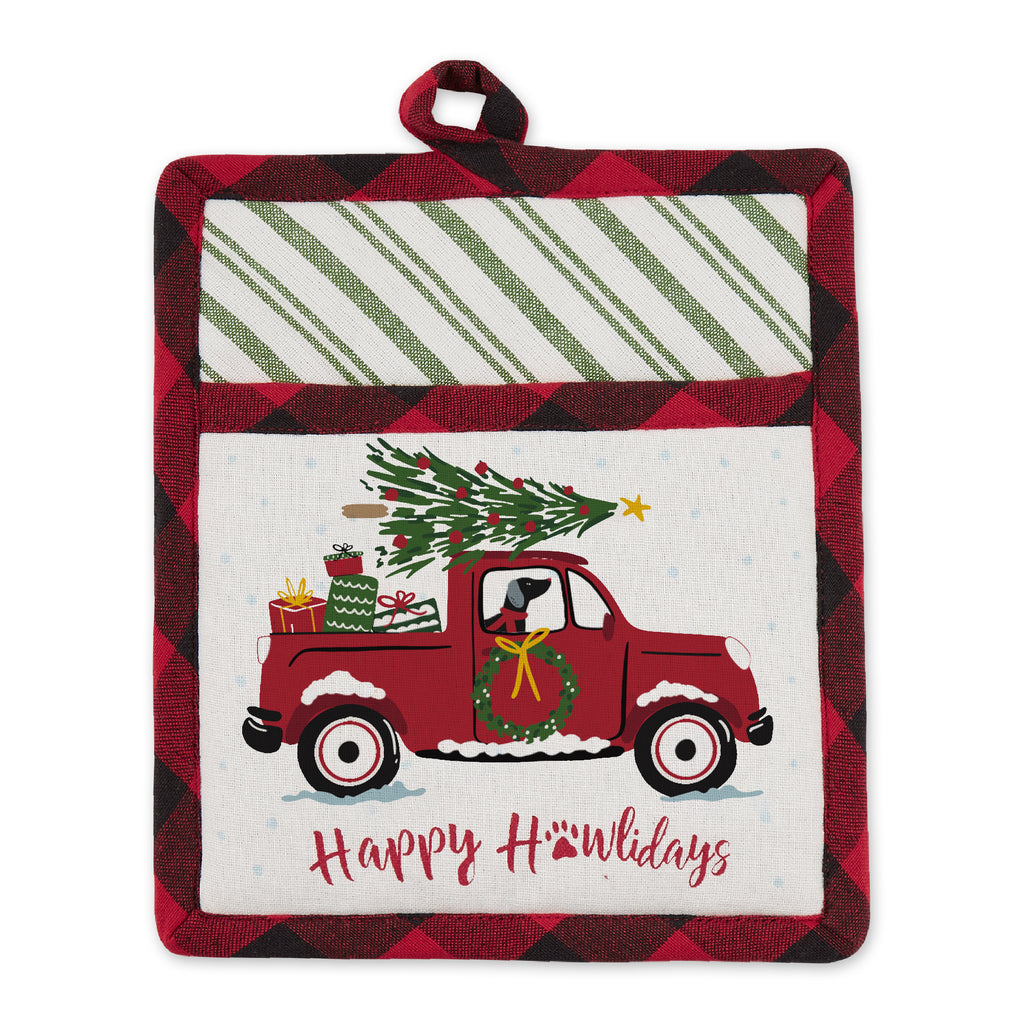 Happy Howlidays Potholder Gift Set