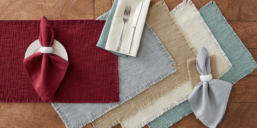 Chino Basket Fringe Placemat