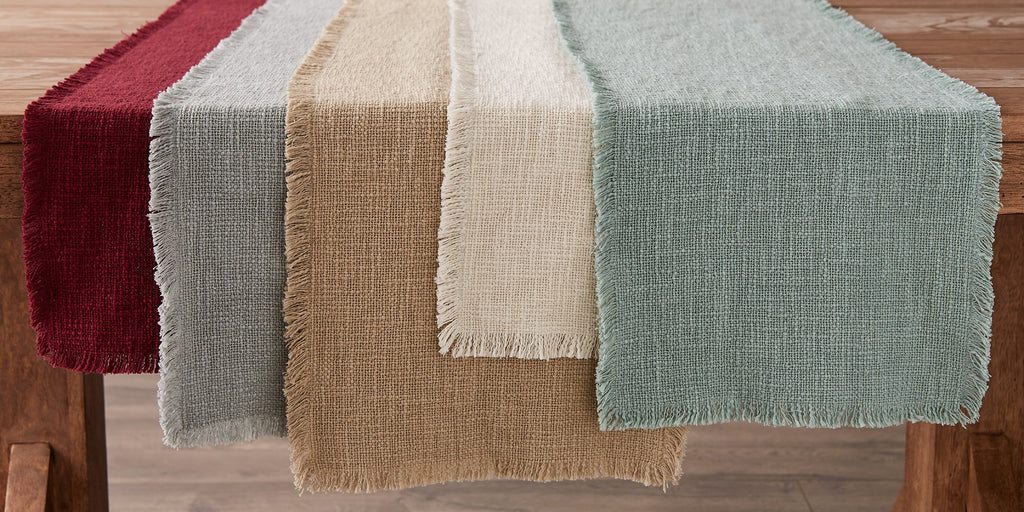 Chino Fringe Table Runner